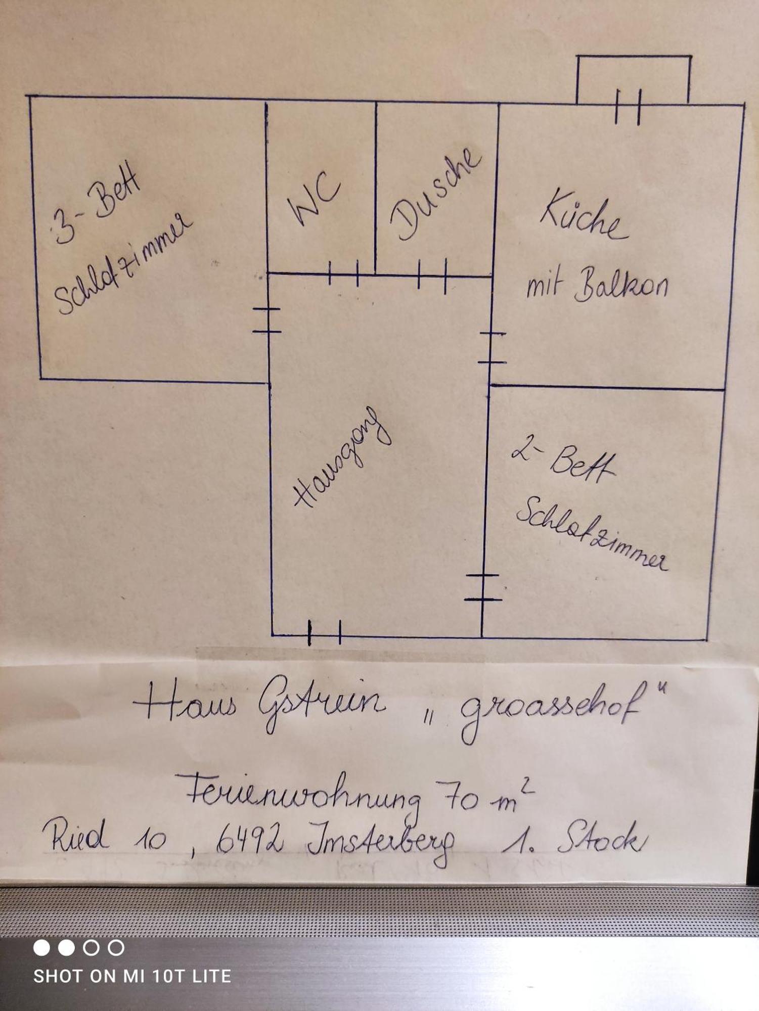Groassehof Haus Gstrein Imsterberg Eksteriør billede